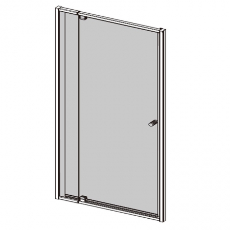 shower screens in-line pivot door