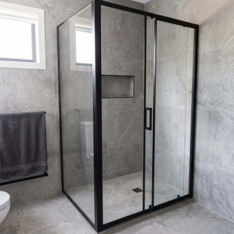 rectangular sliding shower doors